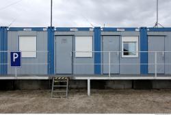 Photo Textures of Container Industrial Building